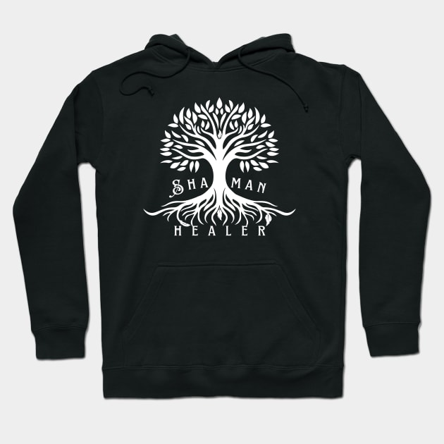 Shaman Healer Hoodie by Mazzlo Shop